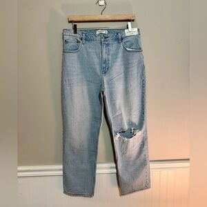 Abercrombie & Fitch Light Blue Straight Jeans
